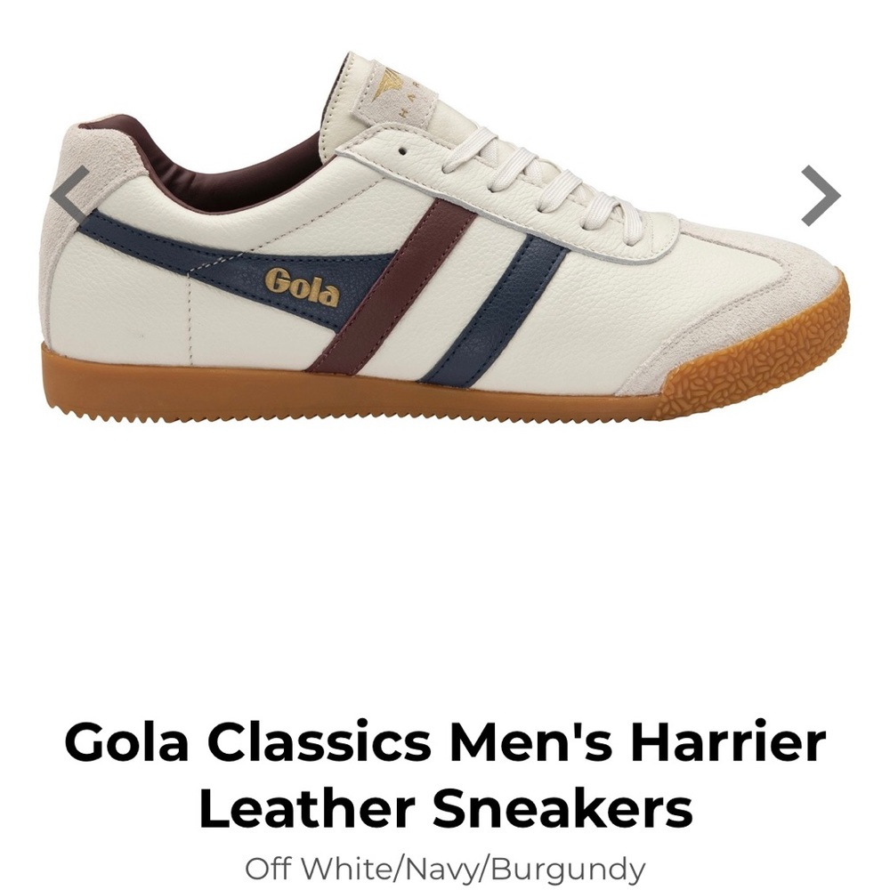 Gola Classics Men's Harrier Leather Sneakers